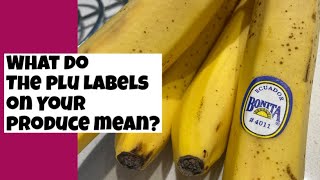 What does the PLU Labels on your Fruit and Vegetables Mean? Content