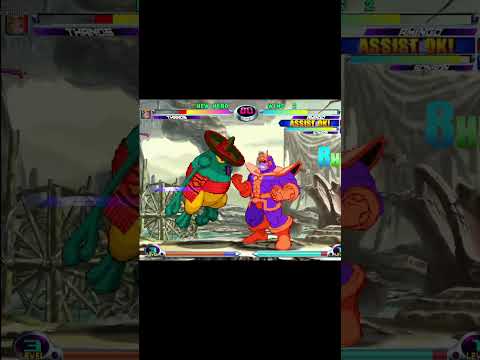 MvC2: Skarm - Highest Amingo 190% Rushdown Sequence (Crossups + Overheads) .:8.9.25:.