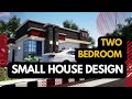 Two bedroom bungalow  exterior rendering