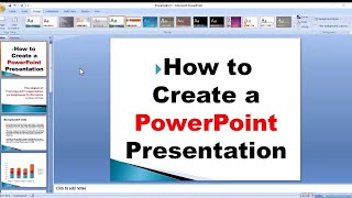 How to Create a Powerpoint Presentation | a Beginner's Guide screenshot 2