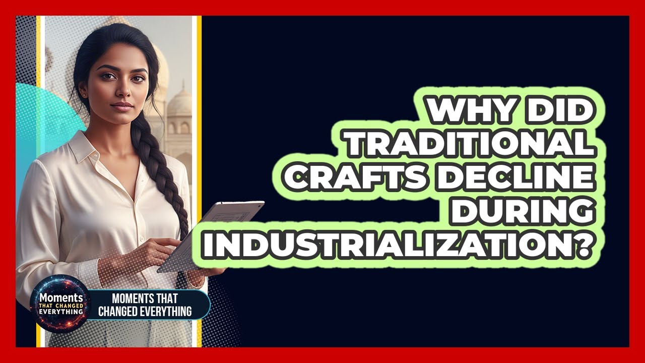 Why Did Traditional Crafts Decline During Industrialization?