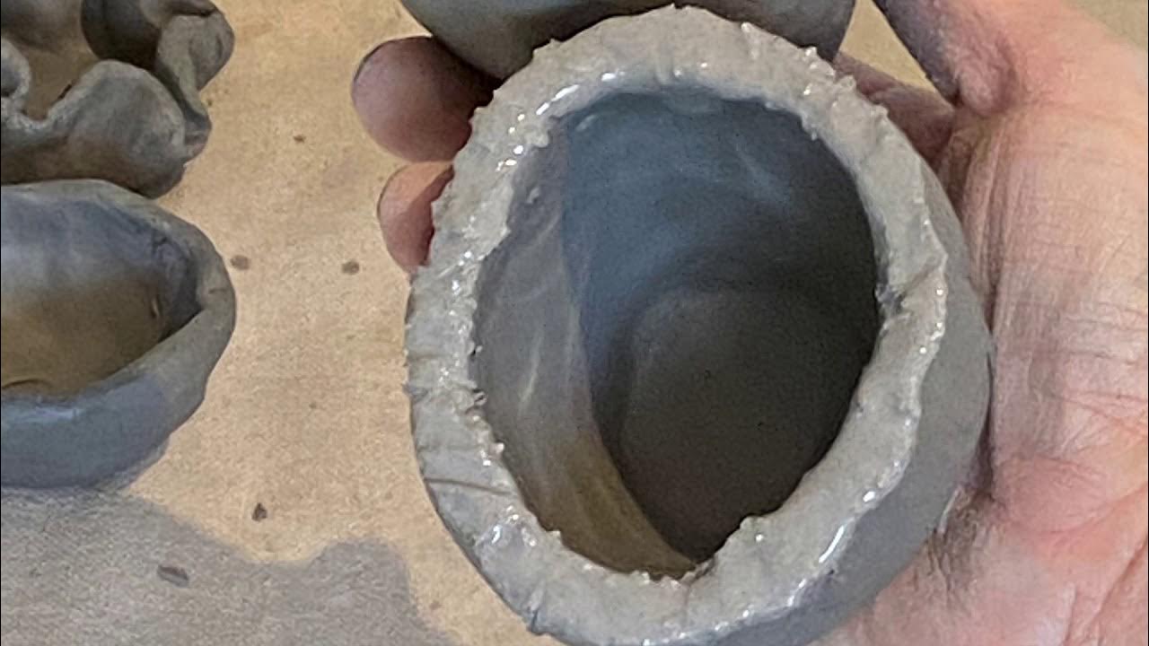 Double Pinch Pot Vase YouTube