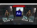 Create "AGGRESSIVE ZOOMS" using After Effects- Tutorial of How to Create Aggressive zooms