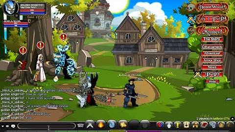 Aqw Caught an Noob Hacker