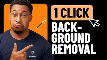 Remove Your Background in a Click of a Button | Descript