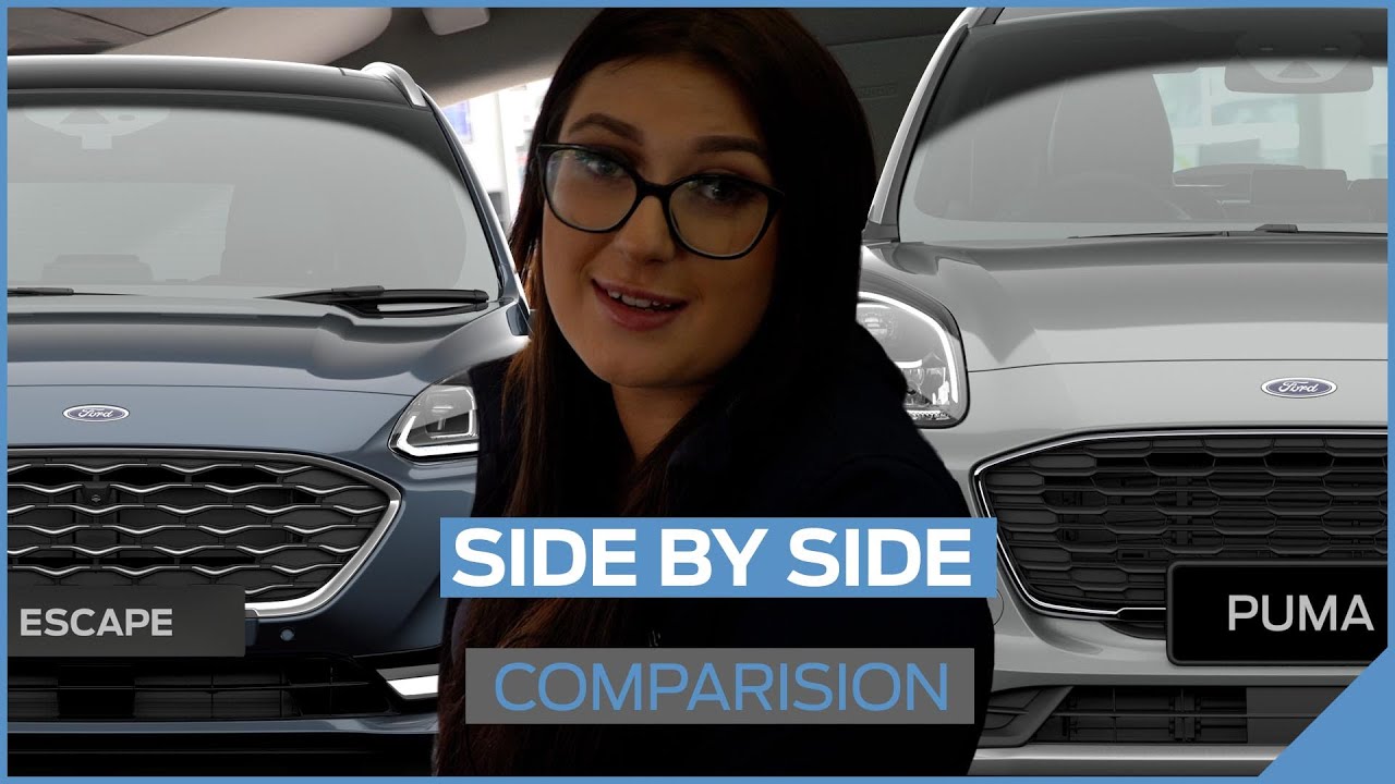 2021 Ford Escape v Ford Puma - Side by side comparison