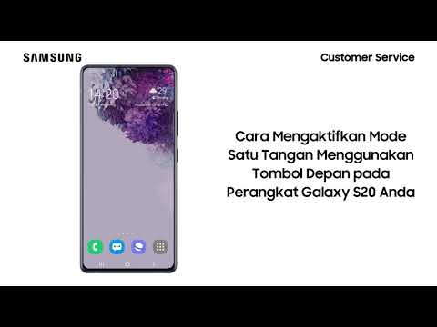 Cara Mengaktifkan Mode Satu Tangan Menggunakan Tombol Depan - Galaxy S20