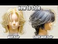 How to style wolf-hair/SAMURAI beautician