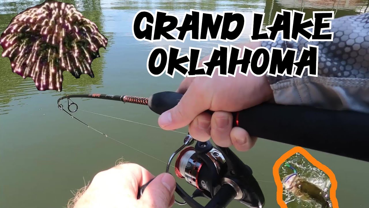 Grand Lake Oklahoma Fishing Trip Part 2 (Duck Creek Fireworks Show