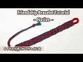 （男女兼用）ネイティブ/エスニック柄ミサンガの作り方||How to make friendship bracelet for beginner//native//ethnic