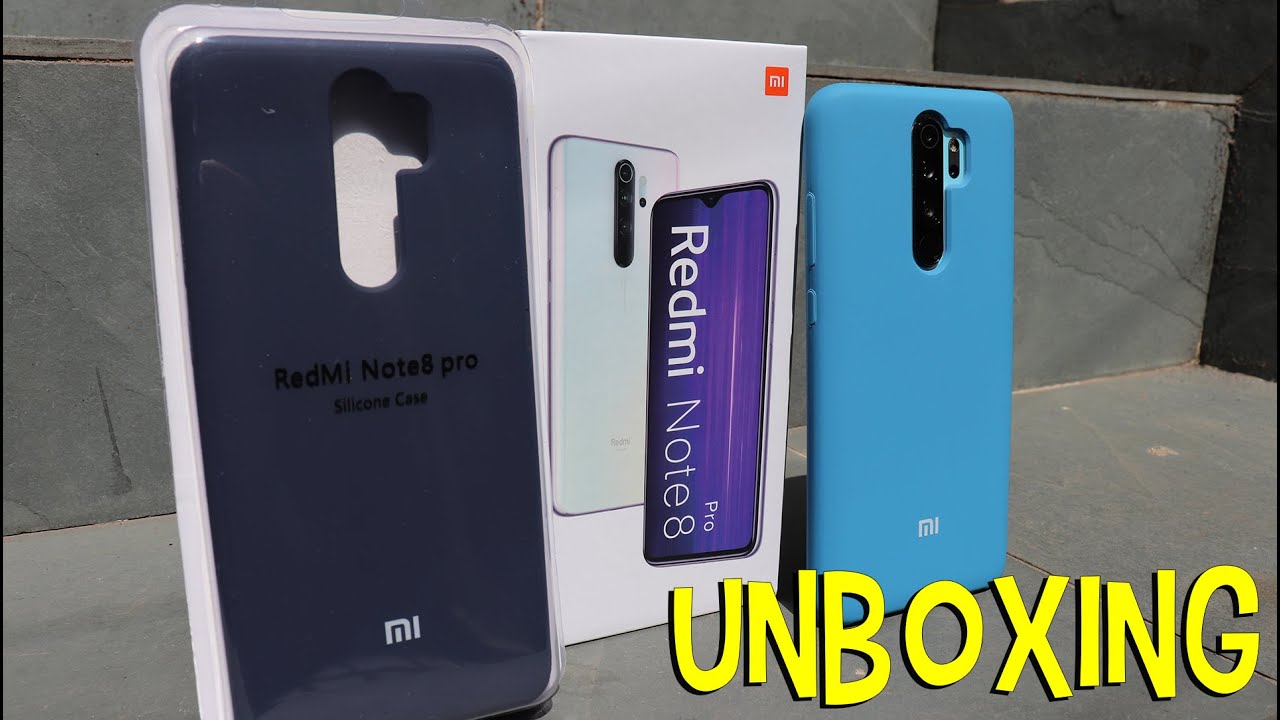 Capa Anti-impacto Oficial Xiaomi Redmi Note 8 PRO - Unboxing - YouTube