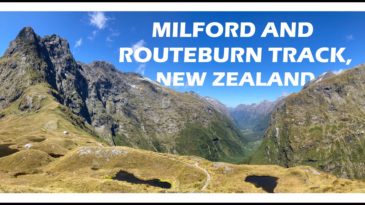 Milford Track, Routeburn Track, Gertrude Saddle, Lake Marian New