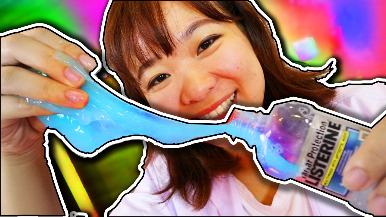 How to Make Listerine Slime With No Borax DIY Mouthwash Putty Without