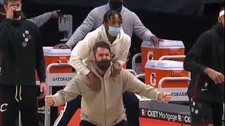 Colin Sexton shoots a huge 3 to force 2OT vs Brooklyn Nets