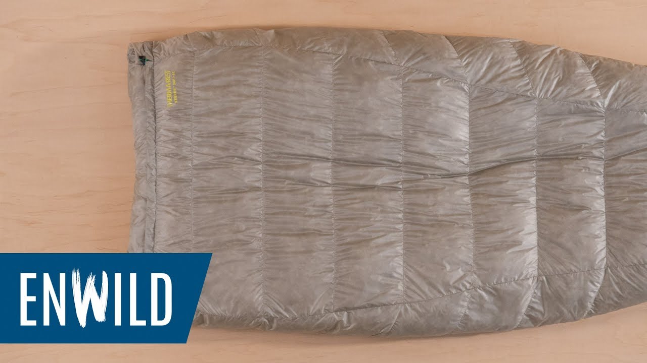 ThermaRest Vesper 20 Degree Quilt YouTube