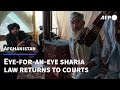 Eye For An Eye Sharia Justice Returns To Afghan Courts AFP Eye For An Eye Sharia Justice Returns To Afghan Courts AFP