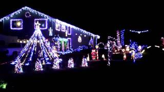 Laws Family Productions Wonderful Christmastime Christmas  Display 2010.AVI