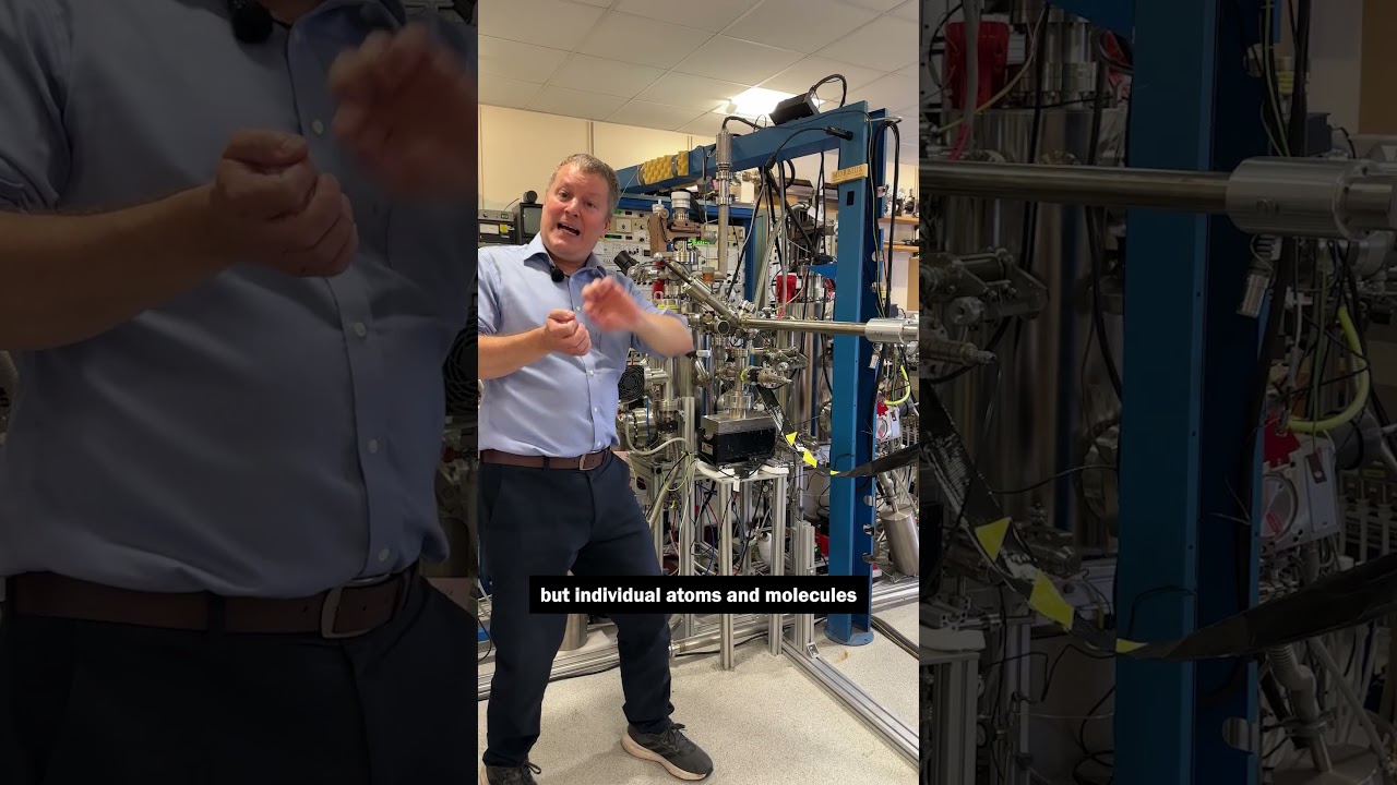 How thin can you make a coat of paint? #physics #experimentalphysics #universityofwarwick