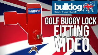 Bulldog Golf Buggy Pedal Lock  Fitting Video