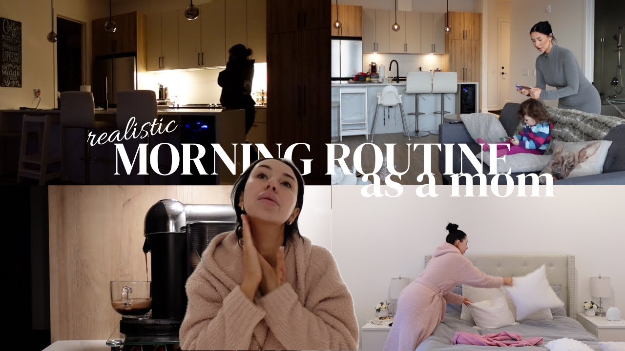 Реалистичная утренняя рутина работающей мамы | itsactuallyak