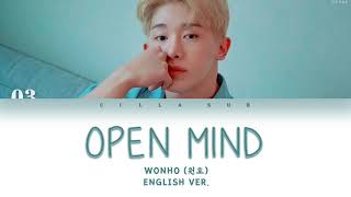 WONHO (원호) _ Open Mind "English Ver." (Color Coded Lyrics)