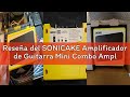 Reseña del SONICAKE Amplificador de Guitarra Mini Combo Amplificador Bluetooth Multiefecto Amp Toast