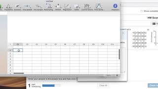 Using Minitab to Calculate Mean and Median