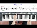 Bài: KIẾP VE SẦU - Đan Trường | Hướng dẫn đệm hát - Ku Tèo Piano.