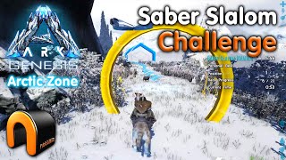 Ark Genesis SABER SLALOM Challenge & LOOT!