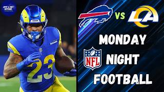 Bills Vs Rams Monday Night Football Best Picks, Props, & Predictions!