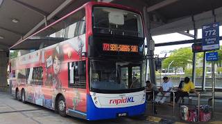 VFA9765 at a Bus Stop | rapidKL Volvo B8L ..