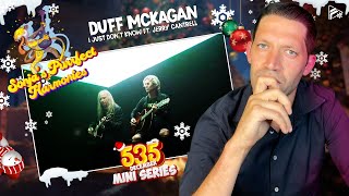 AMAZING END TO THIS! Duff McKagan - I Just Don&#39;t Know ft. Jerry Cantrell (Reaction) (SPH 535 Series)