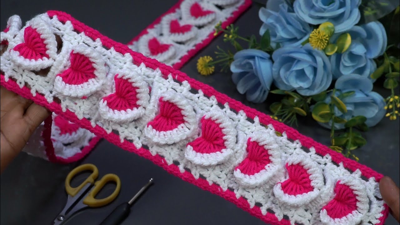 Beautiful Crochet Toran Patti | Easy Door Hanging Design Tutorial | Lace Design
