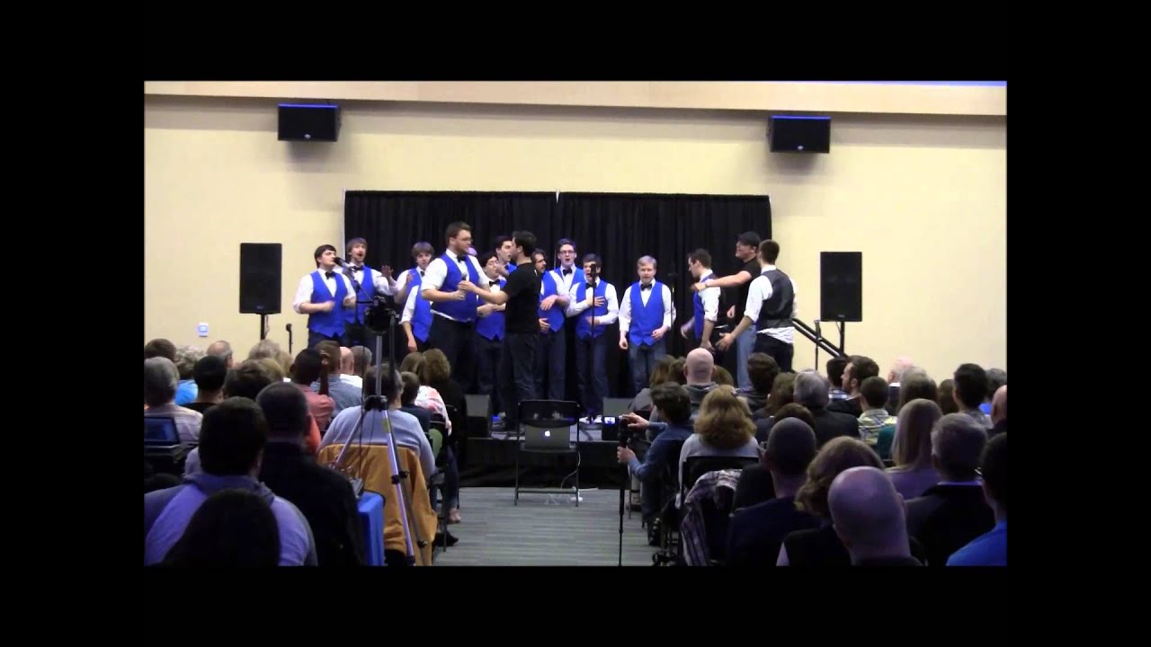 UML Hawkapella -- Boy Band Medley (old school) -- 5th Night of A Cappella