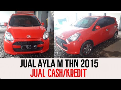 JUAL CASH  KREDIT  MOBIL  AYLA  M MANUAL THN 2021 HARGA  