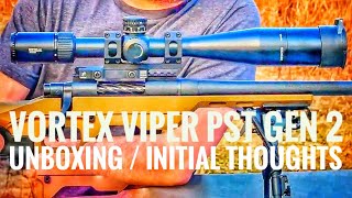 Vortex Viper PST Gen 2 Unboxing | 5-25x50 First Focal Plane