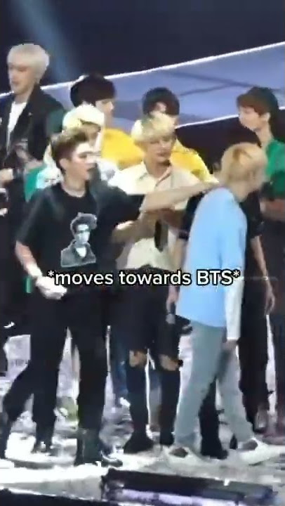 Kihyun through confetti on Suga's face😐😳 #Suga #BTS #Kihyun #MonstaX #shorts