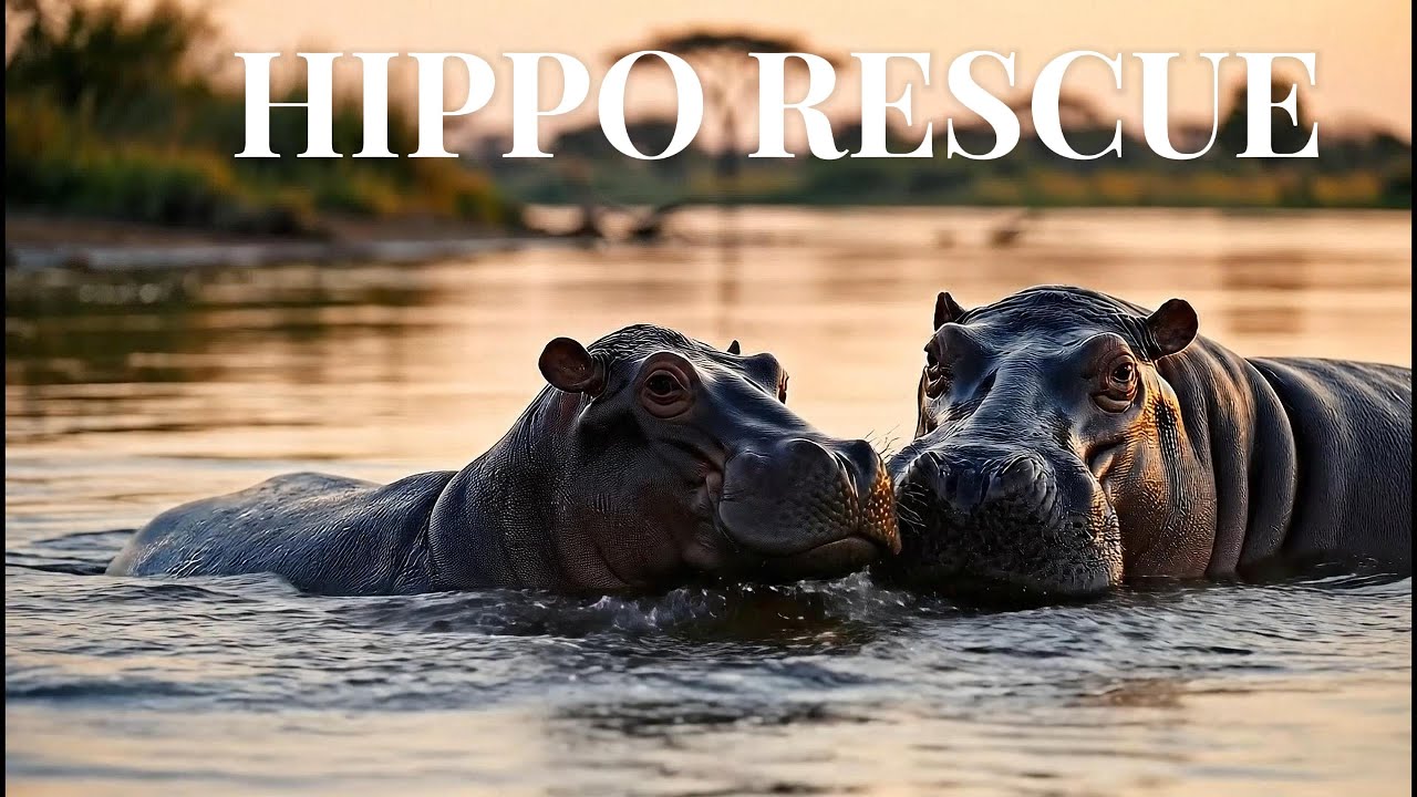 EPIC HIPPO RESCUE: Saving Baby Pip From a Deadly African Swamp ...