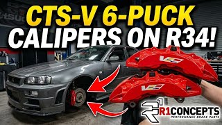 R1 CONCEPTS | R34 SKYLINE | CTS V CALIPERS