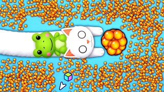 SNAKE IO🐍 GIANT SNAKE IO vS 💀 MONSTER  VANILLA  EPIC SNAKE IO 🐍 BEST / FUNNY GAMEPLAY !