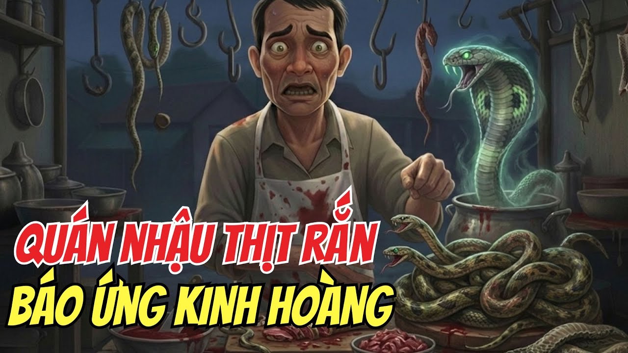 NHÂN QUẢ BÁO ỨNG: QUÁN NHẬU THỊT RẮN QUẢ BÁO Kinh Hoàng Khiến Cả Làng Rùng Mình