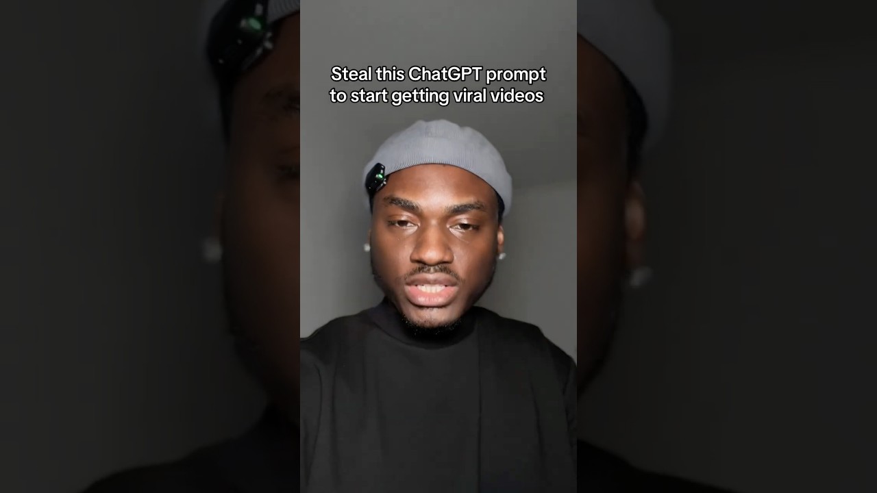 Steal this Chatgpt prompt to get viral videos on TIKTOK every time