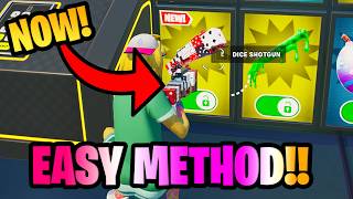 How To Get NEW Dice Shotgun in 1vs1 with every gun Fortnite screenshot 5