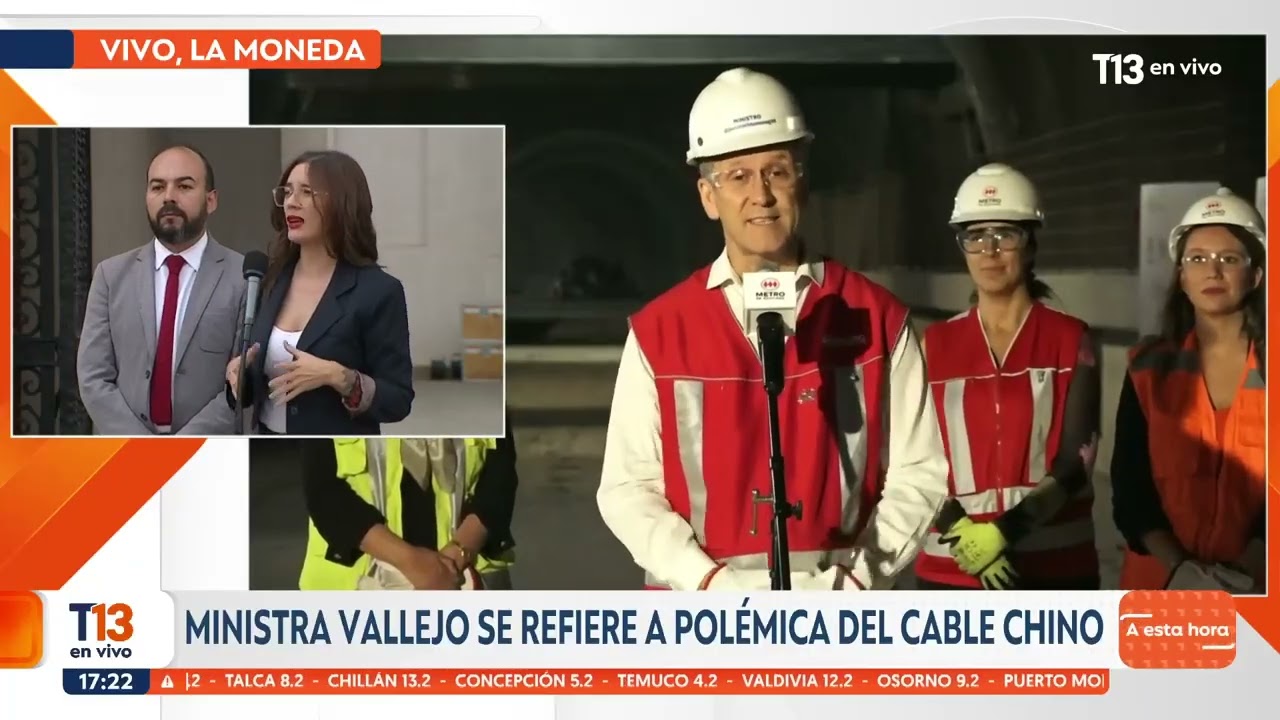 Ministra Vallejo por polémica del cable chino: 