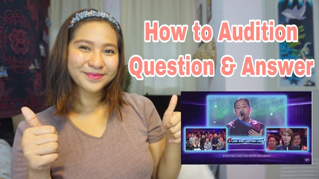 I CAN SEE YOUR VOICE PH | QUESTION AND ANSWER on HOW TO AUDITION IN