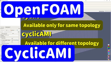 【OpenFOAM tutorial#6】Settings of periodic boundary condition "cyclicAMI"【fluid mechanics】
