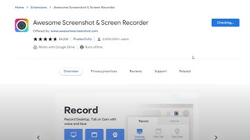 How to Install Awesome Screenshot browser extension in Chrome