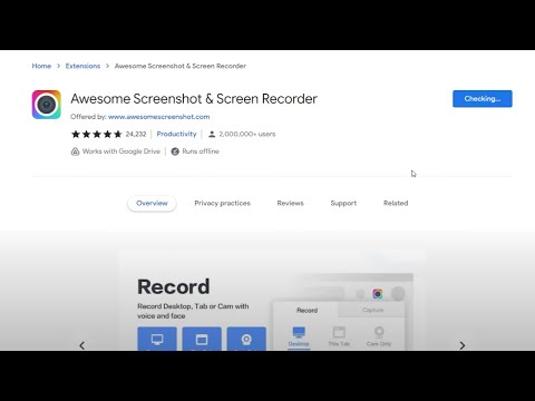 How to Install Awesome Screenshot browser extension in Chrome