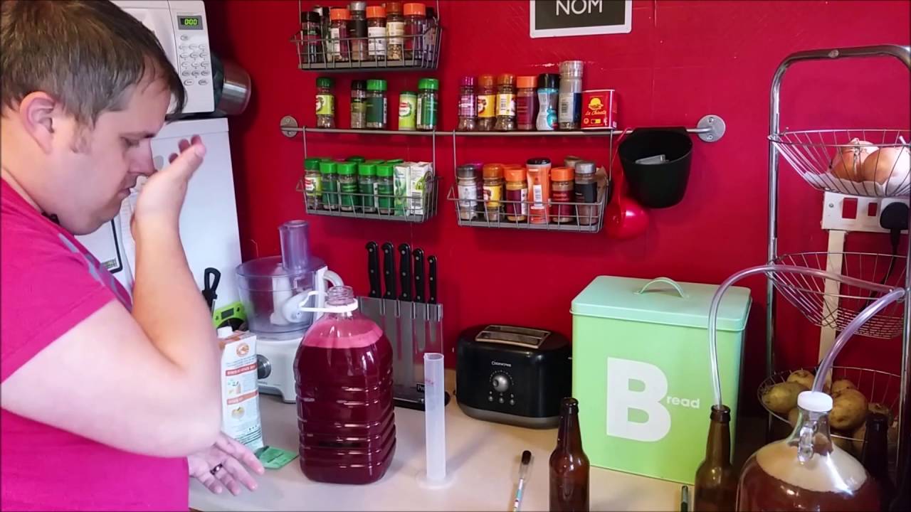 Brewday - Beetroot, Ginger and Apple Turbo Cider