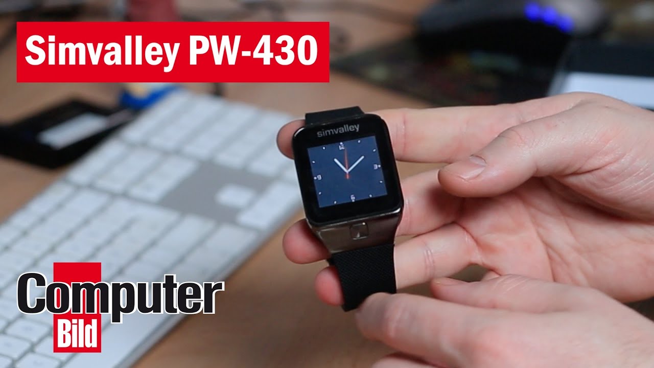 Ausgepackt: Die 50-Euro-Pearl-Handyuhr Simvalley PW-430 - YouTube